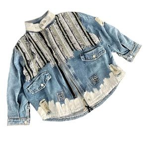 Sequin Jean Jacket